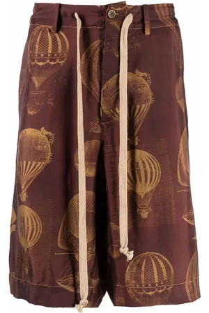 UMA WANG Balloon-print shorts