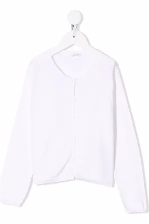 Il gufo Fine-knit cotton cardigan