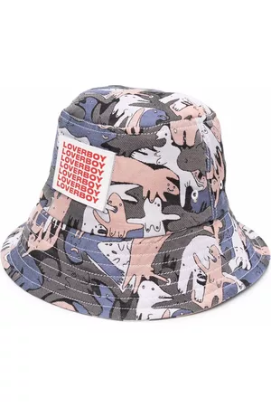 Charles Jeffrey Loverboy Sketch-print bucket hat