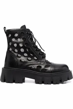Premiata Spotted leather ankle boots