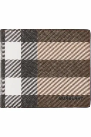 Burberry Check logo wallet