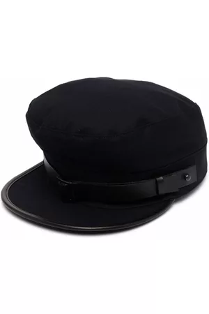 YOHJI YAMAMOTO Hats - Leather-blend hat