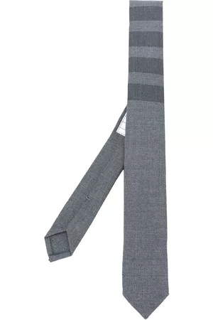Thom Browne Men Bow Ties - 4-Bar pointed tie