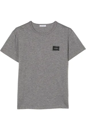 Dolce & Gabbana Square logo patch T-shirt