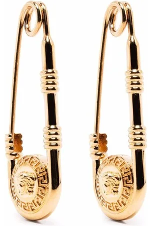 VERSACE Safety-Pin Medusa earrings