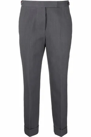 Thom Browne High-waisted cropped trousers