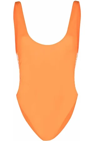 Stella McCartney Logo tape swimsuit