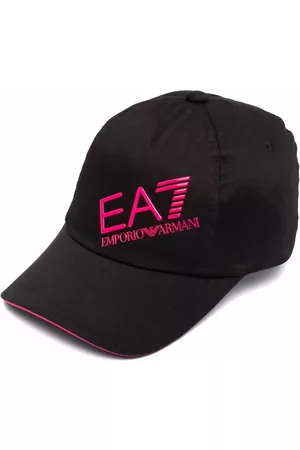 EA7 Embossed-logo cotton cap