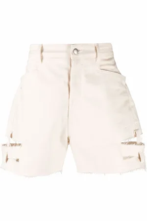 Rick Owens Distressed cut-off shorts