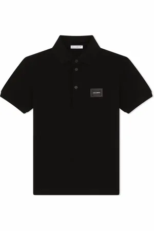 Dolce & Gabbana Logo-tag piqu?? polo shirt