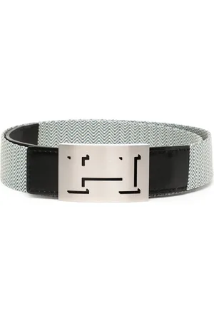 Hermès 2010 H logo-plaque belt