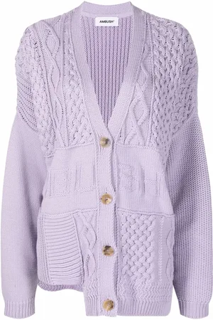 AMBUSH Patchwork knitted cardigan