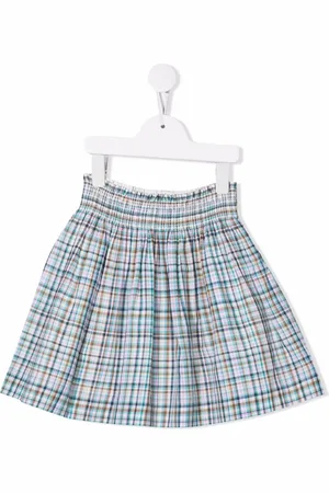 BONPOINT Noumea checked mini skirt