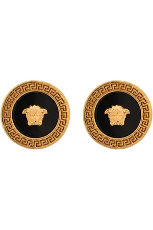 VERSACE Medusa enamel stud earrings