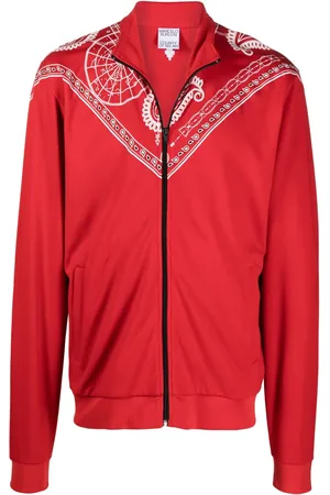 MARCELO BURLON Bandana-print track jacket
