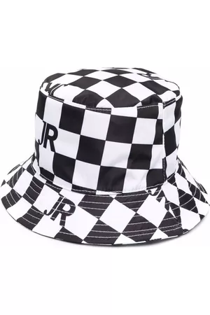 John Richmond Junior Logo check bucket hat