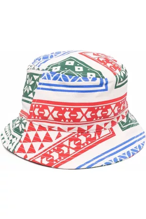 Rhude Patchwork-print bucket hat