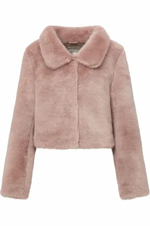 Unreal Fur Tirage cropped faux fur jacket