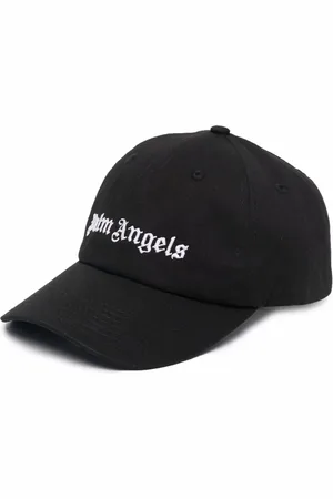 Palm Angels Logo-embroidered cotton cap