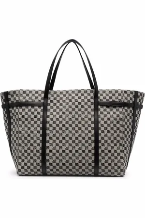 MISBHV Jacquard-monogram tote bag