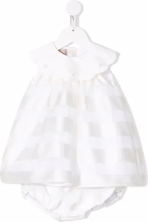 LA STUPENDERIA Striped sleeveless dress