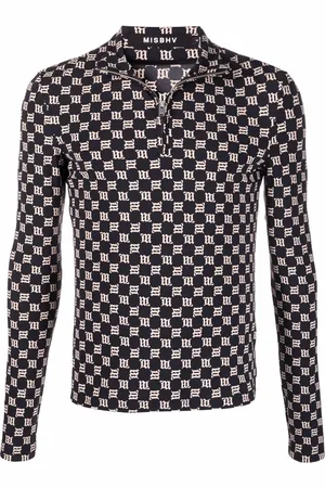 MISBHV Monogram zip-up jersey