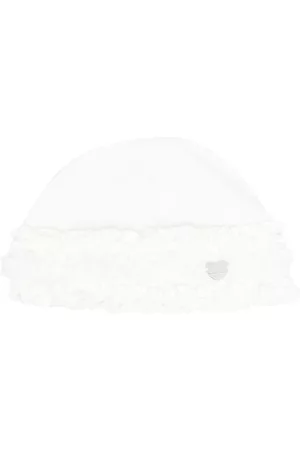 MONNALISA Beanies - Ruffled logo beanie