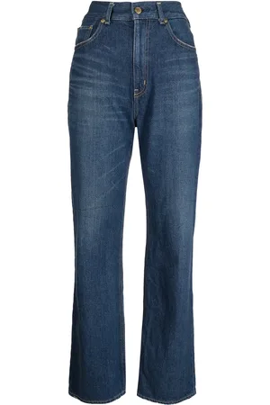 TU ES MON TRESOR The Lapis Lazuli straight-leg jeans