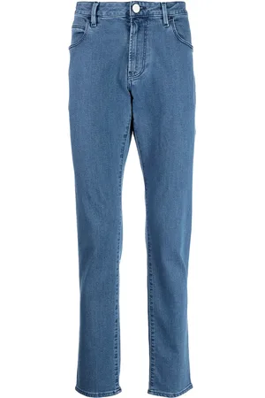 Giorgio Armani Low-rise straight-leg jeans