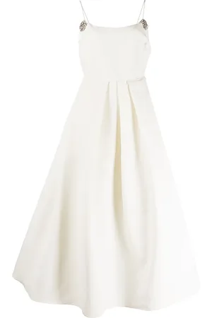 Sachin & Babi Audra crystal-embellished flared midi dress