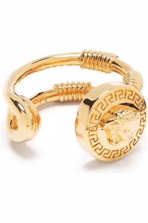 VERSACE Safety-Pin open ring
