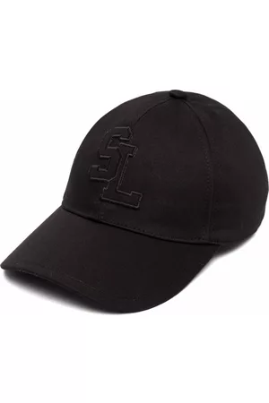 Saint Laurent Logo-patch baseball cap