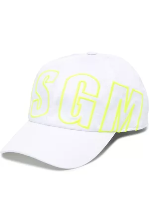 MSGM Men Caps - Logo-print baseball cap