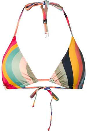 Paul Smith Swirl print triangle bikini top