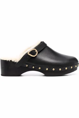 Ancient Greek Sandals Closed leather clogs