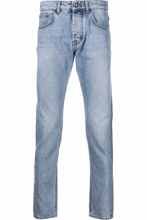 costume national contemporary Logo-print slim-fit jeans
