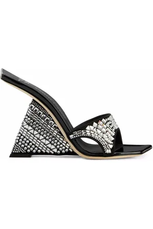 Giuseppe Zanotti Shine crystal-embellished mules