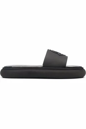 Moncler Jeanne logo-embossed slides