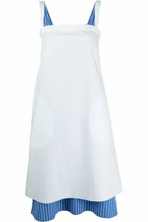 SUNNEI Double-layered slip dress
