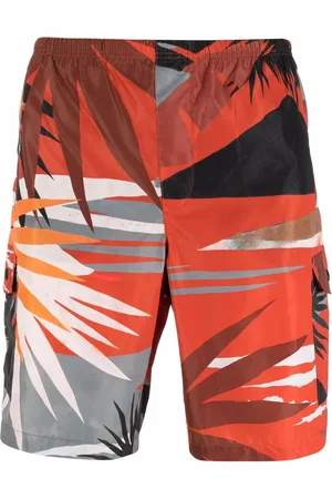 Palm Angels Hawaii-print swim shorts