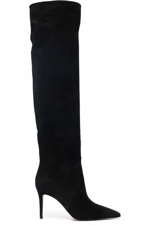 Scarosso X Brian Atwood Carra suede boots