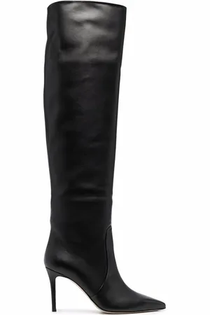 Scarosso X Brian Atwood Carra leather boots