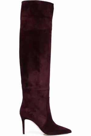 Scarosso X Brian Atwood Carra suede boots