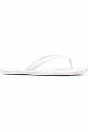 Christian Louboutin Loubi flip flops for Women - White in UAE