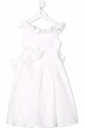 Piccola Ludo Ruffled flared dress