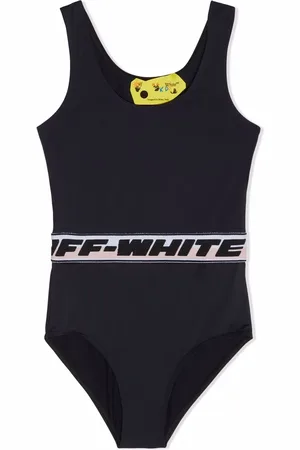 OFF-WHITE Logo-waistband swimsuit