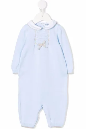 SIOLA Bow-embellished babygrow set