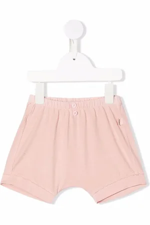TEDDY & MINOU Elasticated-waist cotton shorts