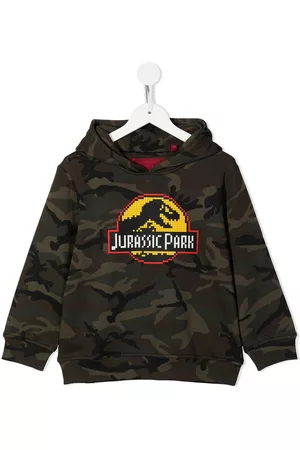 MOSTLY HEARD RARELY SEEN Boys Hoodies - Jurassic Park print hoodie