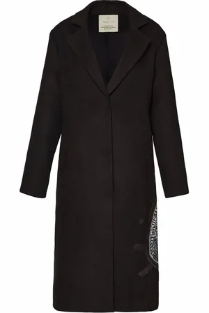 Unreal Fur X Linda Puna Munga embroidered coat